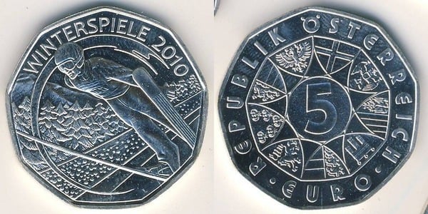 5 euro (Olympische Winterspiele 2010 - Vancouver)