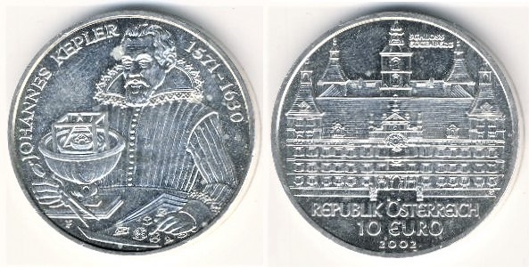 10 euro (Schloss Johannes Kepler-Eggenberg)