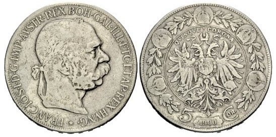 5 korona (Franz Joseph I.)