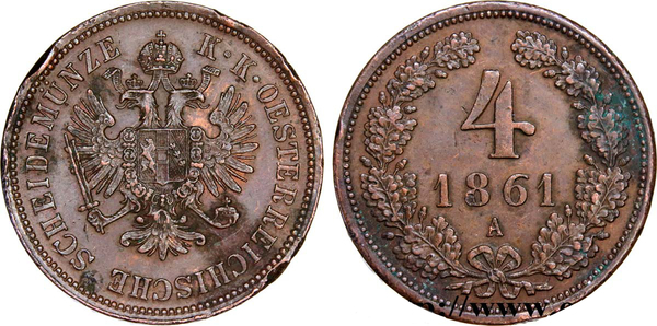 4 kreuzer (Franz Joseph I.)