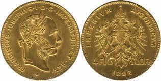 4 florin-10 francs (Franz Joseph I.)