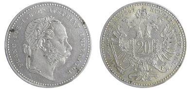 20 kreuzer (Franz Josef I.)