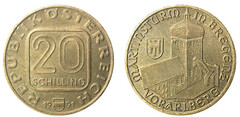 20 schilling (Vorarlberg - Martinsturm in Bregenz)