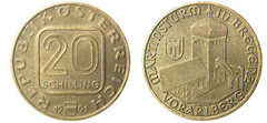 20 schilling (Vorarlberg - Martinsturm in Bregenz)