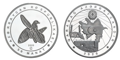 50 manat (2020 Berg-Karabach-Krieg)