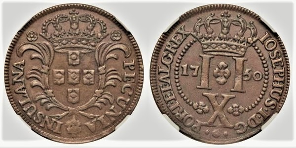 10 réis (Joseph I.)