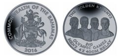10 dollars (Medallistas de oro de las Bahamas en los Juegos Olímpicos de 2012)