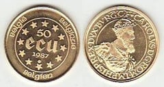 50 ecu (30. Jahrestag des Vertrags von Rom)