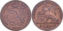 1 centime (Alberto I der belgen)