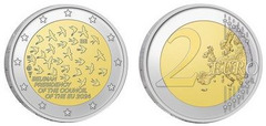 2 euros (Presidencia belga del Consejo de la Unión Europea)