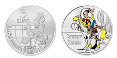 5 Euro (Lucky Luke-Farbe)