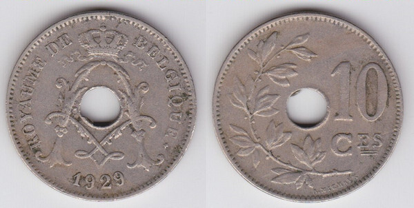 10 centimes (Alberto I - Belgique)