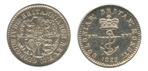 1/16 Dollar (Georg IV.)