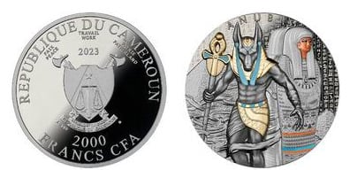 2000 Franken CFA (Anubis)