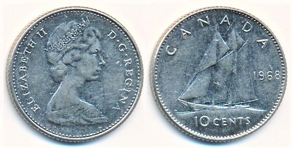 10 cents (Elisabeth II.)