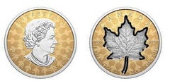 200 Dollar (Super Incuse Golden Maple Leaf)