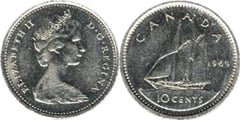 10 cents (Elisabeth II.)