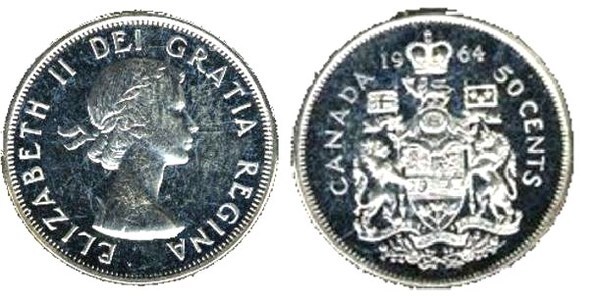 50 cents (Elisabeth II.)