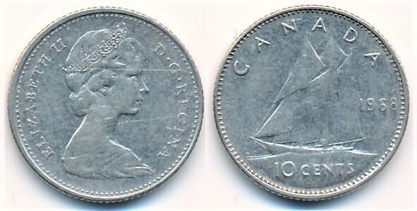 10 cents (Elisabeth II.)