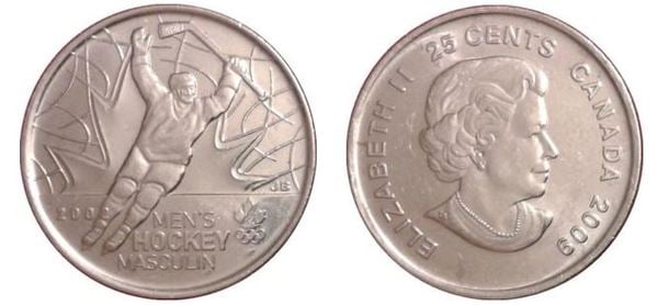 25 cents (Olympische Spiele - Eishockey der Männer)