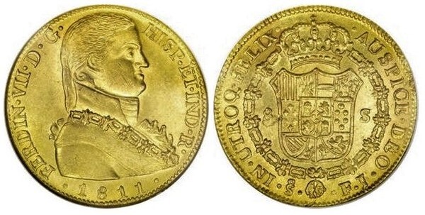 8 escudos (Ferdinand VII.)