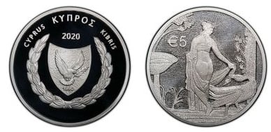 5 euro (Leda y el cisne)