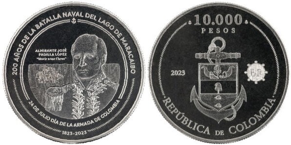 10.000 pesos (200. Jahrestag der Schlacht von Maracaibo)