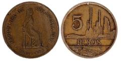 5 pesos