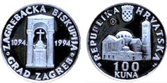 100 kuna (900-jähriges Jubiläum der St. Blaza-Kirche)