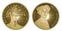 100 Euro (150. Jahrestag der Geburt von Ivana Brlić-Mažuranić)