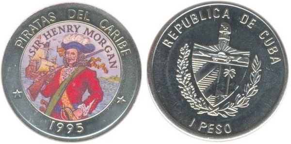 1 peso (Piraten der Karibik - Sir Henry Morgan)