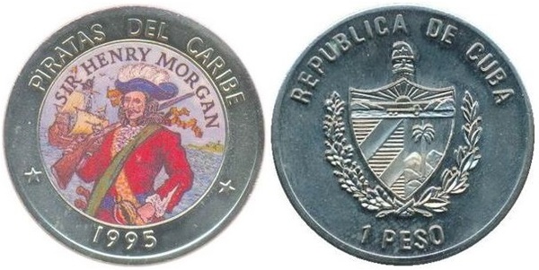 1 peso (Piraten der Karibik - Sir Henry Morgan)