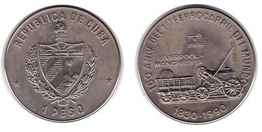 1 peso (Englands erste Eisenbahn)