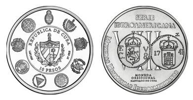 10 pesos (Serie Iberoamericana VIII - Monedas históricas)