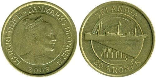 20 kroner (Schiff MS Selandia)