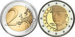 2 euro (100 Aniversario de la Muerte de Milan Rastislav Štefánik)