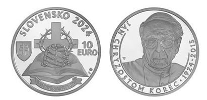 10 euro (Centenario del nacimiento de Ján Chryzostom Kore)