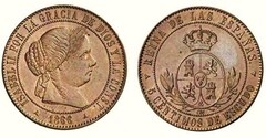 5 céntimos de escudo (Isabel II)