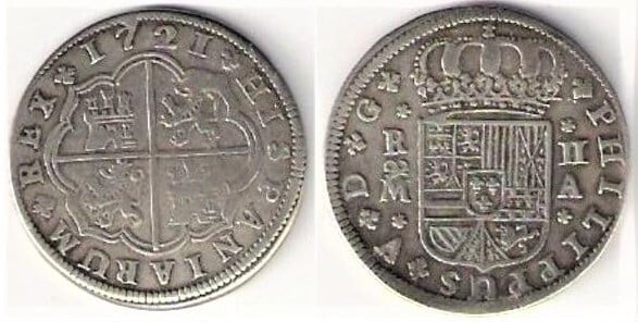 2 reales (Philipp V.)