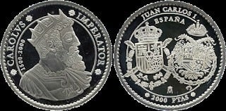 2.000 pesetas (Kaiserliches Doppelherzogtum Neapel und Sizilien)