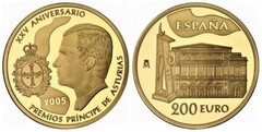 200 euro (25 Aniversario Premios Príncipe de Asturias)