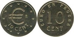 10 euro cent (euro en prueba Churriana)