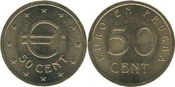 50 Eurocent (Euro im Churriana-Test)