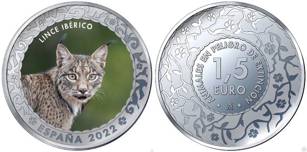 1,5 euro (Iberischer Luchs)