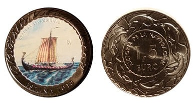 1,5 euro (Drakkar escandinavo)