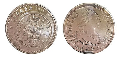 10 euros (8 Reales de Carlos IV)