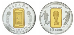 10 euros (Copa Mundial de la FIFA, Brasil 2014)