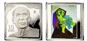 10 euro (Picasso-Cabeza de Mujer llorando)