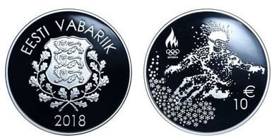 10 euro (Juegos Olímpicos de Invierno en Pyeongchang)