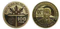 100 piso (Hundertjähriges Jubiläum der Geburt von Mariano Ponce)